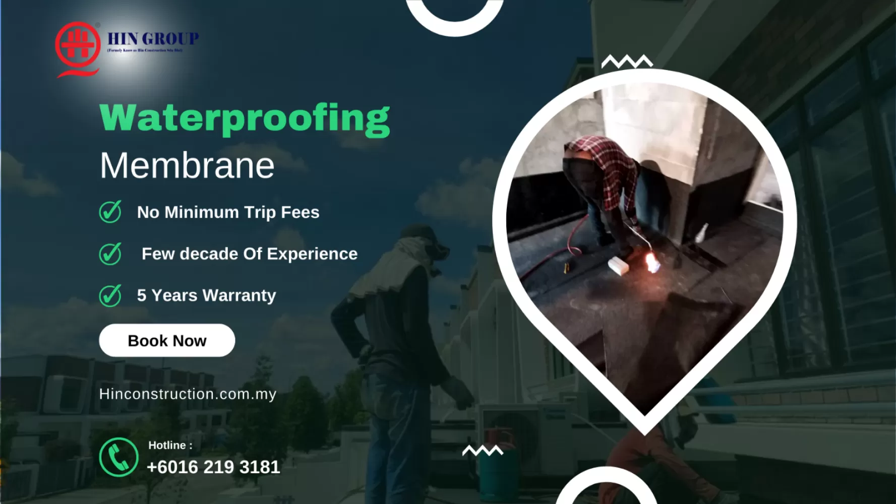 Top 5 Waterproofing Membrane Specialists in Your Area Now