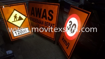 JKR Road sign /construction sign