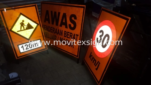 JKR Road sign /construction sign 