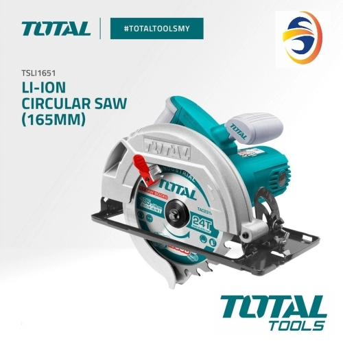 TOTAL 20V LITHIUM-ION CORDLESS CIRCULAR SAW - TSLI1651