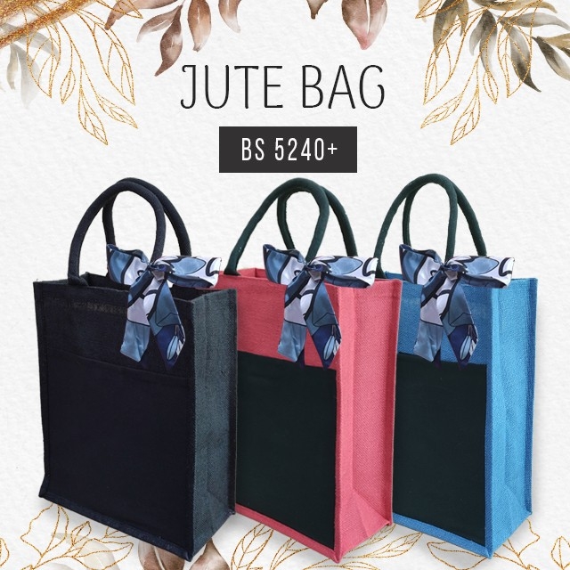 BS 5240+ Jute Bag c/w Twilly (A)