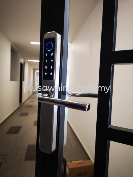 ITALUXE SMART GRILL DOOR LOCK (WI-FI) F20 @SILK SKY SERVICE APARTMENT, JALAN KB 2/15, BALAKONG, SELANGOR SMART DOORL LOCK FOR DOOR GRILL Selangor, Malaysia, Kuala Lumpur (KL), Cheras Contractor, Service | Plus Awning & Iron Sdn Bhd