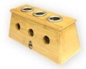 N.26 [3 HOLES] WOOD MOXA STAND  ľ   N. Moxa Products And Moxa Stands Ʒľ Selangor, Malaysia, Kuala Lumpur (KL), Petaling Jaya (PJ) Supplier, Suppliers, Supply, Supplies | San-Tronic Medical Devices Sdn Bhd