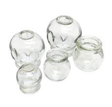 O.1 GLASS CUPPING JAR λ