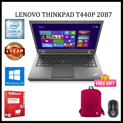  LENOVO THINKPAD T440P CORE i5 20B7 (4TH GEN) 14" HD / /1TB + 16GB SSD/ UPTO 8GB DDR3L