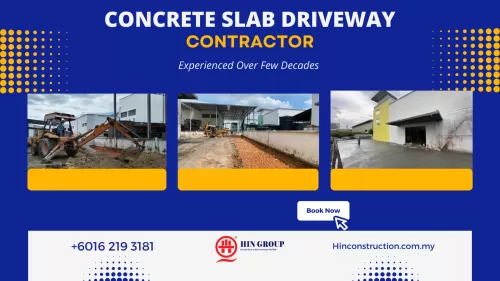 Hire the Right Concrete Driveway Slab Contractor Now In Kedah
