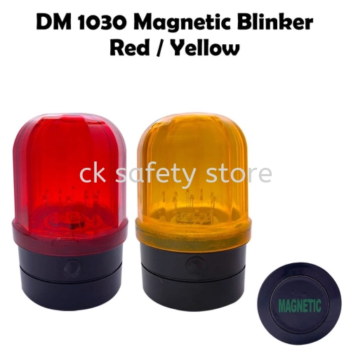 1030 (2D) MAGNETIC BLINKER  (RED/YELLOW)