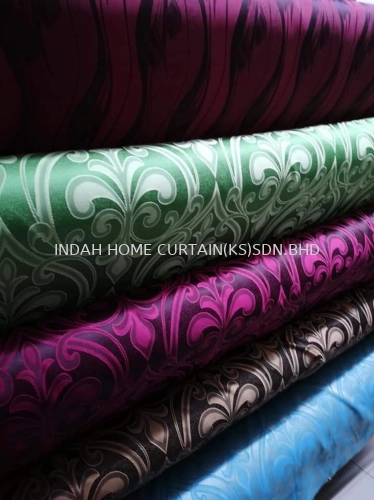 kain langsir tebal fabric curtain width 60"