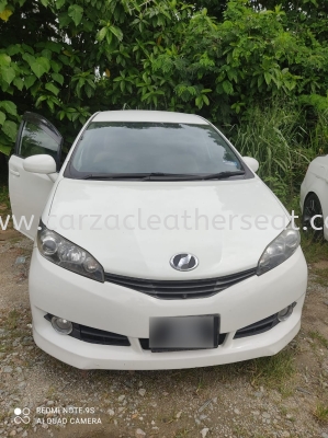 TOYOTA WISH STEERING WHEEL REPLACE LEATHER 