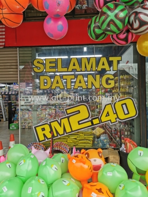 Setia Rm2.40 - Glass Sticker 