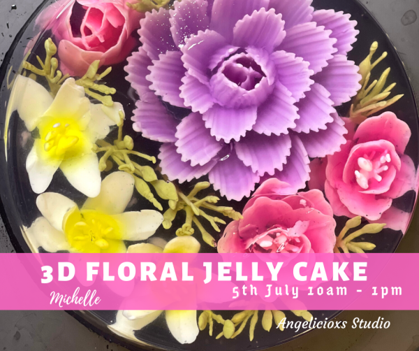 3D Jelly Cake Workshop  Baking Workshop Baking & Culinary Kuala Lumpur (KL), Malaysia, Selangor, Danau Desa Class, Lesson, Workshop | Angelicioxs Studio