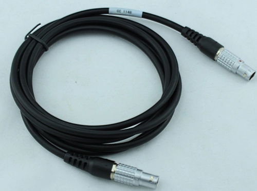GEV-219 Power Cable, 1.8m, Connect Leica instruments to external battery 