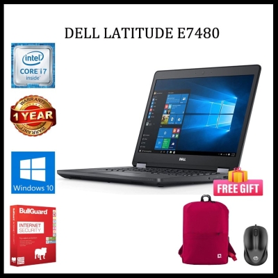 Dell Latitude E7480 CORE i5 (6TH GEN) 14" FHD / 256 GB M2 SSD/ UPTO 8GB DDR3L 