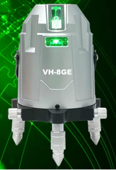 DANPON VH-8GE 4 V 4 H Green Laser Line Electronic Auto-leveling Laser Level