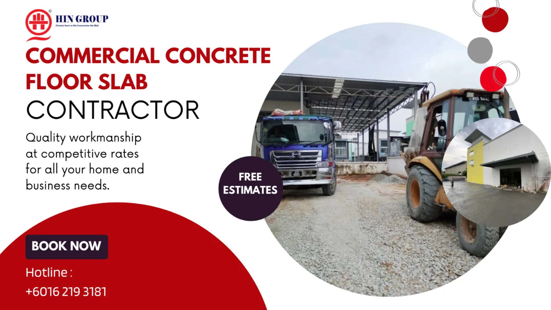 Hire a Concrete Slab Contractor Specialist In Klang Now