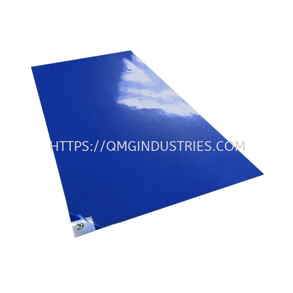 Sticky Mat (Blue Color) Sticky Mat Cleanroom Disposables Hygiene Equipment Selangor, Klang, Malaysia Industrial Hygiene Control Solutions | QMG INDUSTRIES SDN BHD