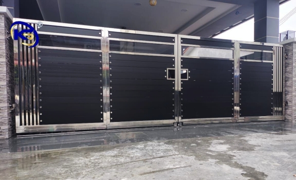 Folding Gate Jln Hamzah Alang 43, Tmn Kapar Ria Klang Selangor Main Gate  Johor Bahru (JB), Malaysia, Selangor, Kuala Lumpur (KL) Supplier, Suppliers, Supply, Supplies | Knight Services Enterprise Sdn Bhd