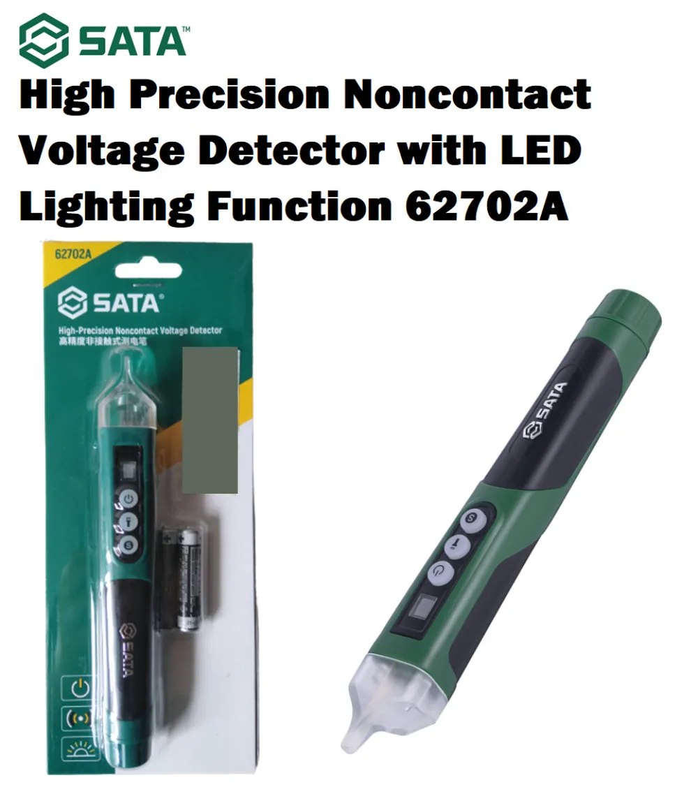 [LOCAL]SATA 62702A High Precision Noncontact Voltage Detector with LED Lighting Function