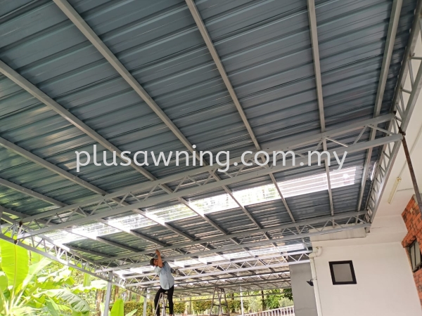 METAL ROOFING @SURAU AS-SOBIRIN, JALAN DAMAI RASA 18, ALAM DAMAI, KUALA LUMPUR  Metal Roofing Selangor, Malaysia, Kuala Lumpur (KL), Cheras Contractor, Service | Plus Awning & Iron Sdn Bhd