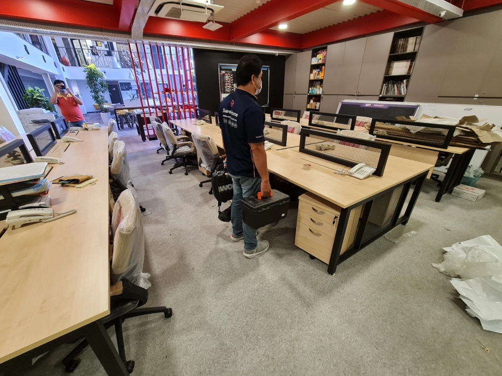 Sweet Home Custom made Office furniture System Penang Malaysia | Office Table Penang