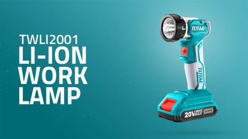 TOTAL 20V LITHIUM-ION LED WORK LAMP - TWLI2001 (3.2W) 