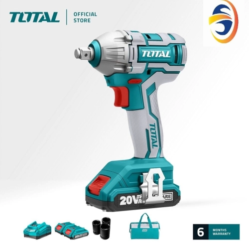 TOTAL 20V LITHIUM-ION 1/2" CORDLESS IMPACT WRENCH - TIWLI2001