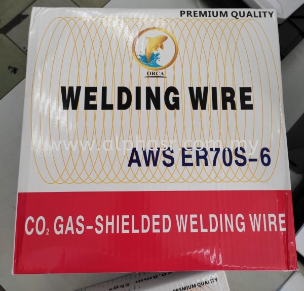 ORCA AWS-ER70S MIG CO2 WELDING WIRE 0.8MM 5kg/15kg Welding Equipment Hardware Selangor, Klang, Kuala Lumpur (KL), Malaysia Mild Steel, Gate Accessories  | Alpha Steel Resources (M) Sdn Bhd