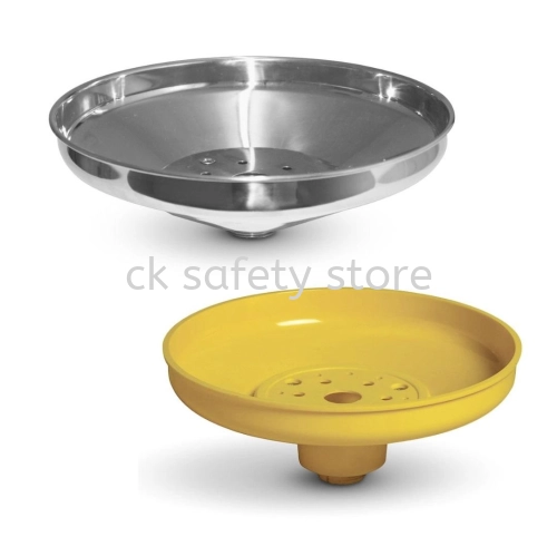 STAINLESS STEEL/ ABS PLASTIC PLASTIC EYEWASH BOWL