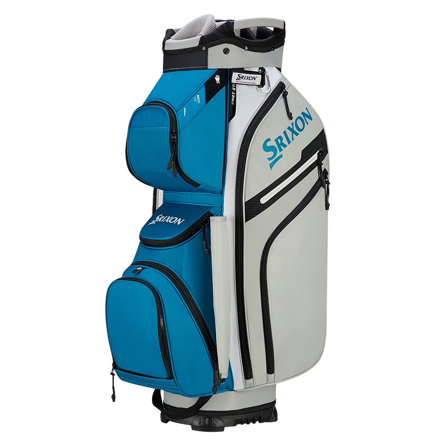 SRIXON PREMIUM CART BAG LIGHT BLUE/WHITE