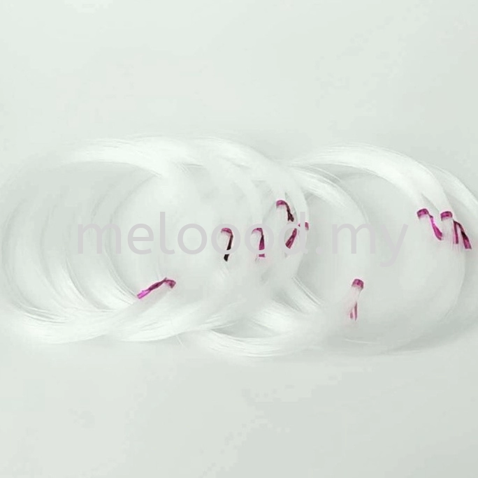 1 Roll Crystal Nylon Thread Transparent Non-elastic Fishing Line