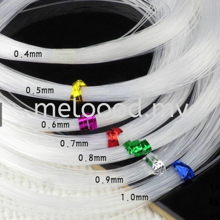 1 Roll Crystal Nylon Thread Transparent Non-elastic Fishing Line