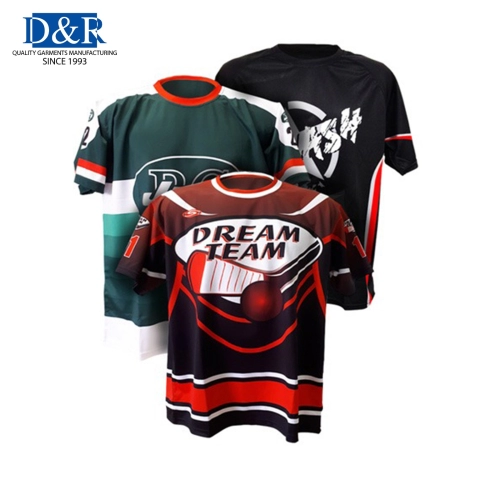 Sublimation Custom Jersey T-shirt E-Sports Gaming Team