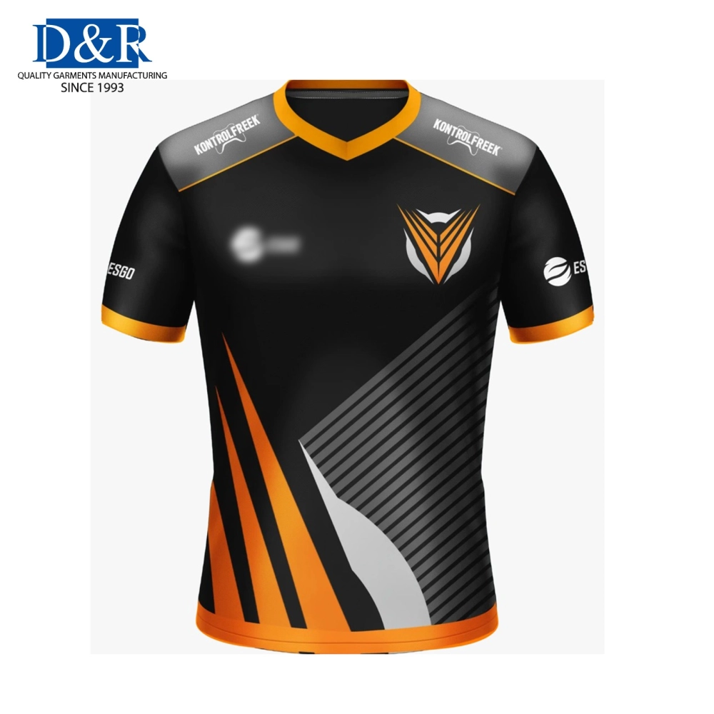 Sublimation Custom Jersey T-shirt E-Sports Gaming Team