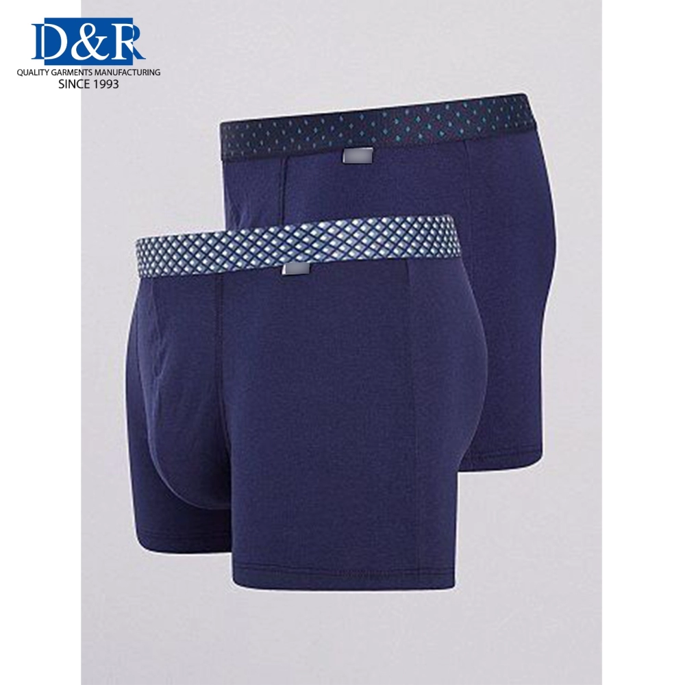 Men's Underwear Boxer Sleepwear Pattern Custom  OEM Malaysia Manufacturer