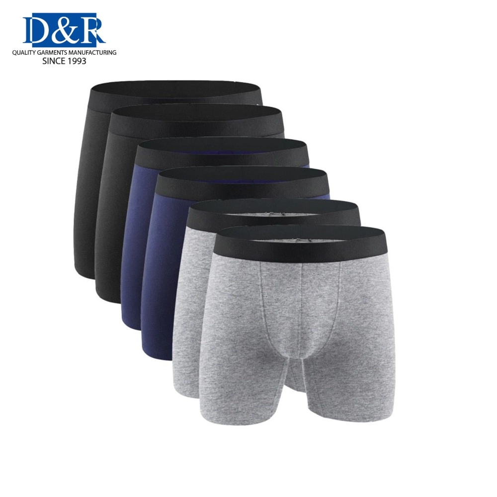 Men's Underwear Boxer Sleepwear Pattern Custom  OEM Malaysia Manufacturer