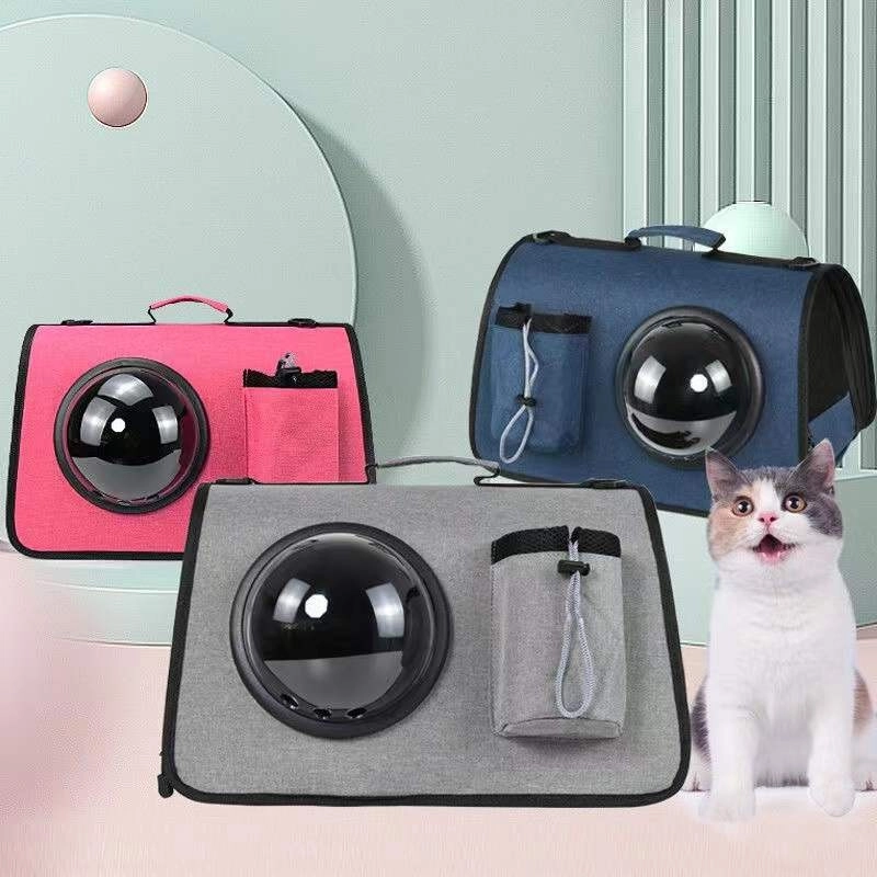 Large Pet Carrier Bag Travel Essentials Fashion Bag Foldable Portable Bag