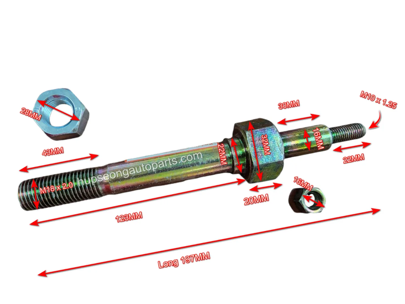 CABIN BOLT/PIN/BUSH/SUPPORT/BUSH