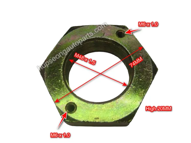 FRONT AXLE NUT