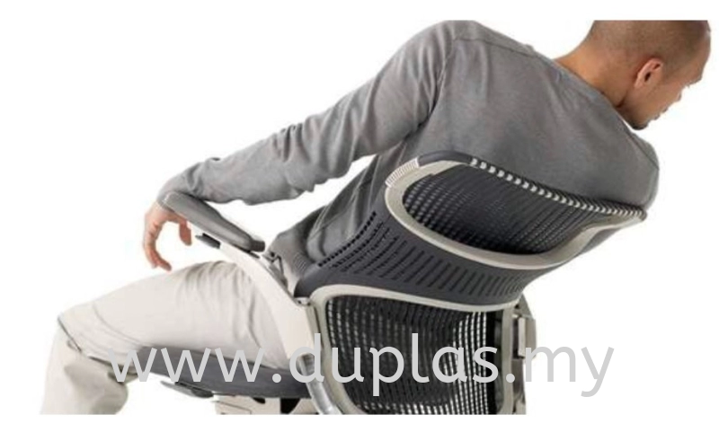 Office Seating Uses Flexible Plastic