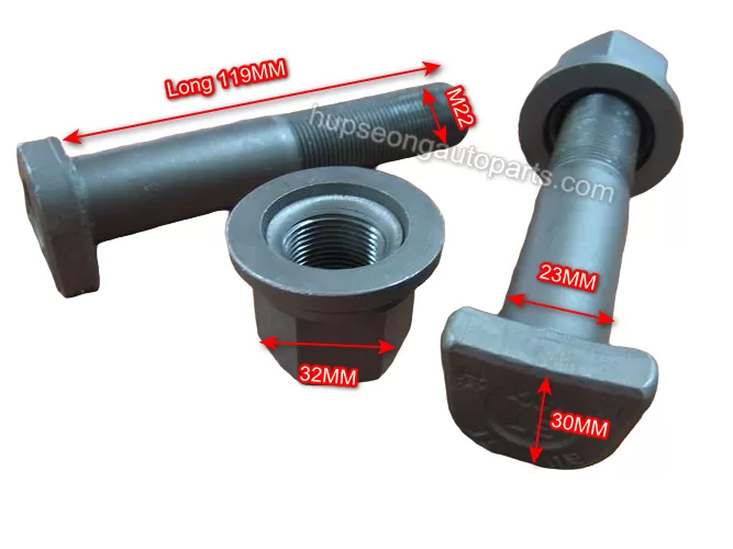 WHEEL BOLT OR WHEEL BOLT AND NUT