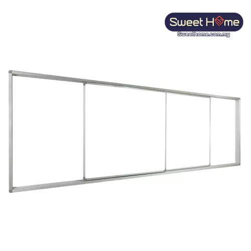 Creative Sliding Board System WhiteBoard ChalkBoard | Office Furniture Penang