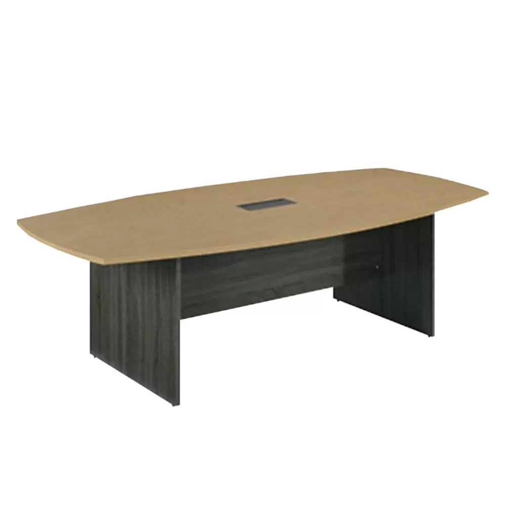 Conference Meeting Table 8FT Boat Shaped Office Equipment Supplier Penang
