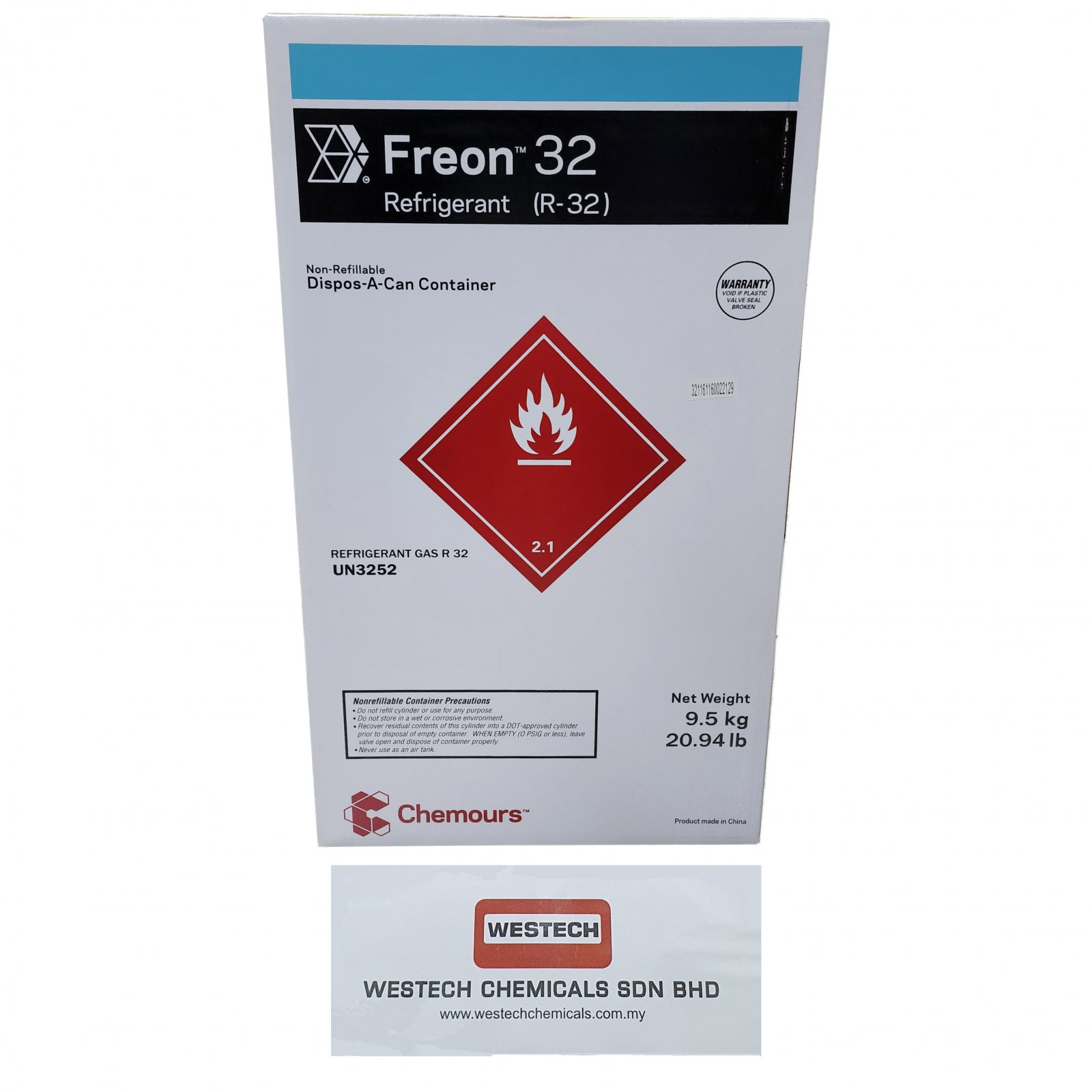 Chemours Freon 32 (TS)