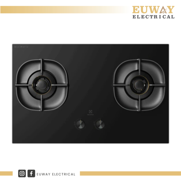 ELECTROLUX 2 BURNER BUILT-IN GAS HOB EHG8250BC Gas Hob Cooker Hob Perak, Malaysia, Ipoh Supplier, Suppliers, Supply, Supplies | EUWAY ELECTRICAL (M) SDN BHD