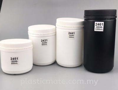 Food Powder Container 500ml,800ml,1000ml,1200ml : 2431,2441,2451,2461