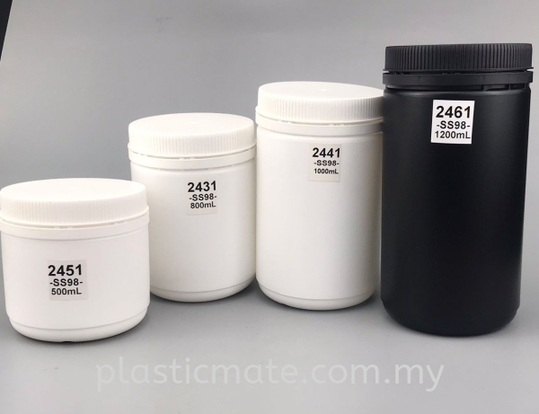 Food Powder Container 500ml,800ml,1000ml,1200ml : 2431,2441,2451,2461 Food Powder Container Food & Beverage Container Malaysia, Penang, Selangor, Kuala Lumpur (KL) Manufacturer, Supplier, Supply, Supplies | Plasticmate Sdn Bhd