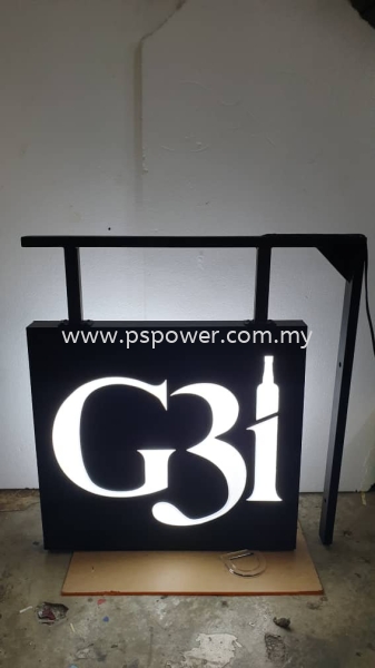 Side Signage LED signage for Wine Bar LED SIGNAGE SIGNAGE Selangor, Malaysia, Kuala Lumpur (KL), Puchong Manufacturer, Maker, Supplier, Supply | PS Power Signs Sdn Bhd