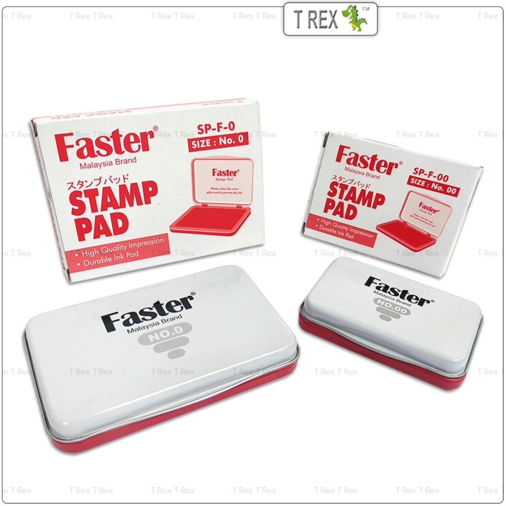 Faster Stamp Pad Size No. 0 / No.00