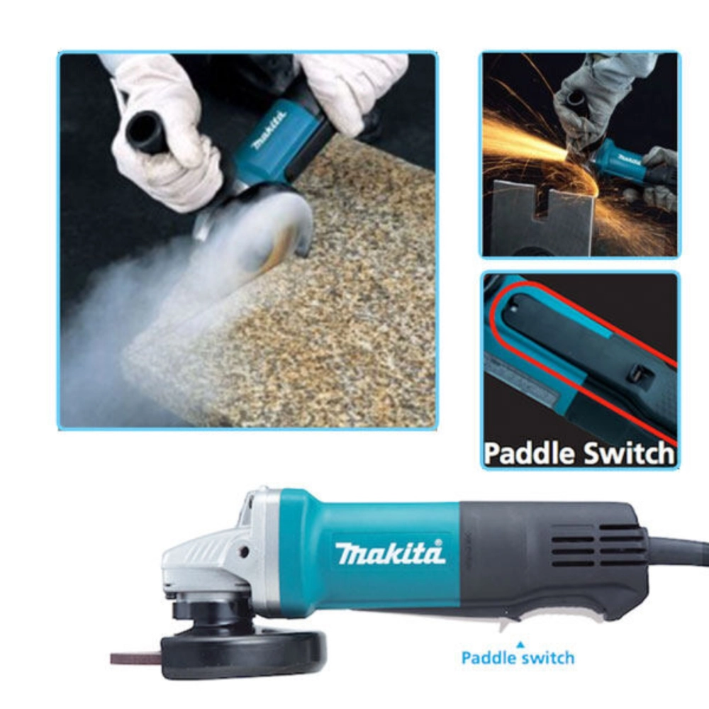 MAKITA 9556PB 4" ANGLE GRINDER (840W) PADDLE SWITCH