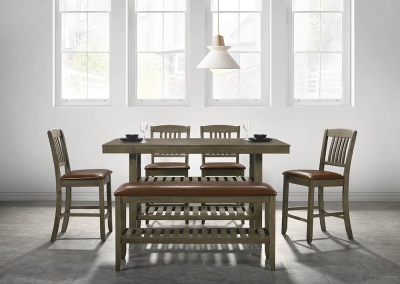 Dining Set (6 Seater) - T82 / C174 / B003